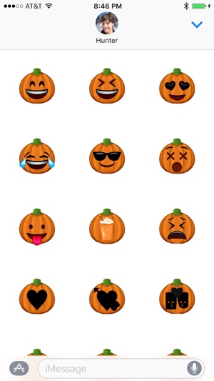 Halloween Pumpkin Stickers(圖2)-速報App