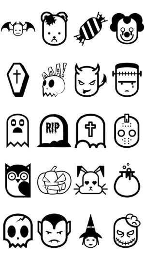 Halloween Mood Stickers 4 Trick or Treating Chats(圖4)-速報App