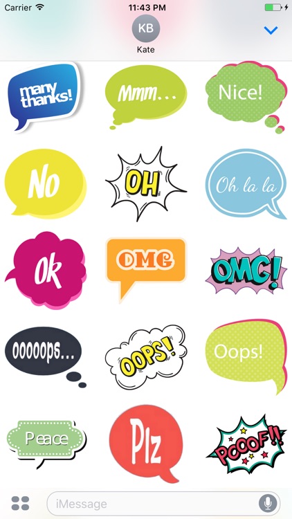 Say Something Stickers