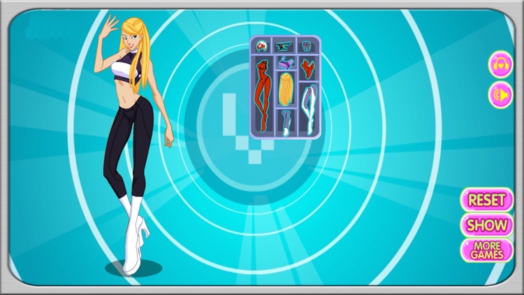 Mecha Girle Dressup Game