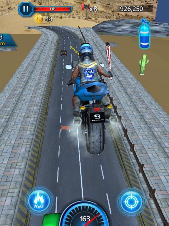 3D Moto Bike Racing: Fast Crash Race Free Fun Game screenshot 3