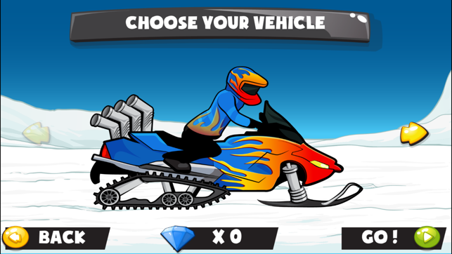 Snowmobile Stunt Racing Game(圖2)-速報App