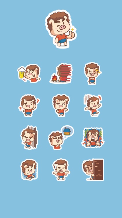 Piggy Stickers