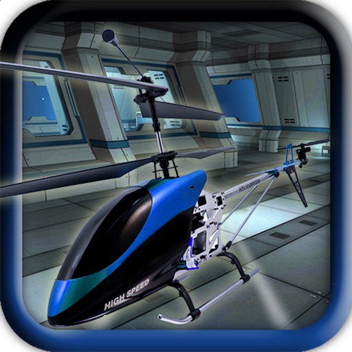 Modern RC Helicopter Flight 3D Icon