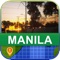 Manila, Philippine offline map mobile application