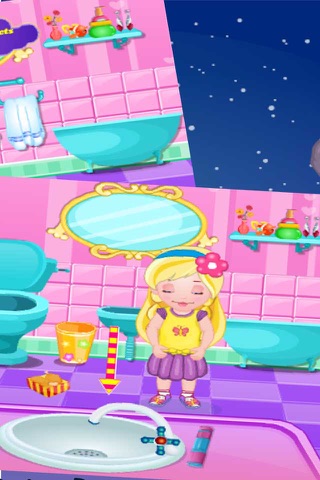 Маленькая принцесса собственный туалет:Девушка Игры Бесплатно screenshot 2