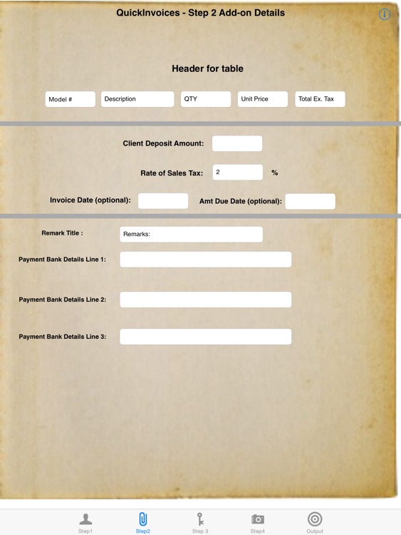 QuickInvoiceHD screenshot-3