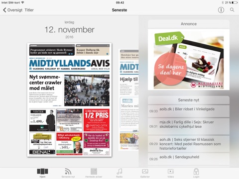 Midtjyllands Avis screenshot 2