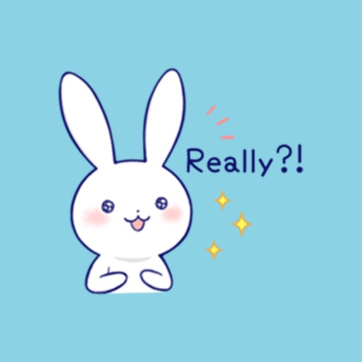 Rabbit Fun Stickers Chat iOS App