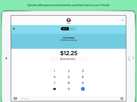 Pennies Mini - Share budgets with your friends screenshot 4