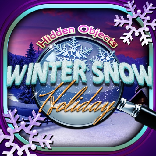 Winter Snow Christmas Holiday Hidden Object Puzzle iOS App