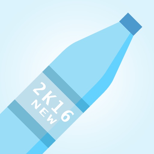 Super Water Bottle Flip Jump 2K16 challange iOS App