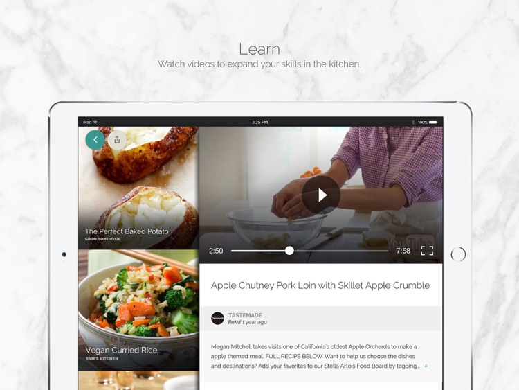Yummly Recipes & Shopping List