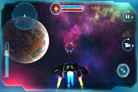 Glory of the Galaxy Wars 3D screenshot 2