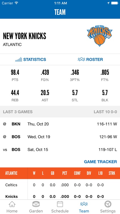 New York Knicks Official App