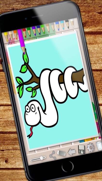 Zoo Coloring Book – color and paint jungle animals screenshot-3