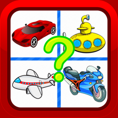 Activities of Vehicles Cartoon Fun Picture Quiz Puzzles for Kids