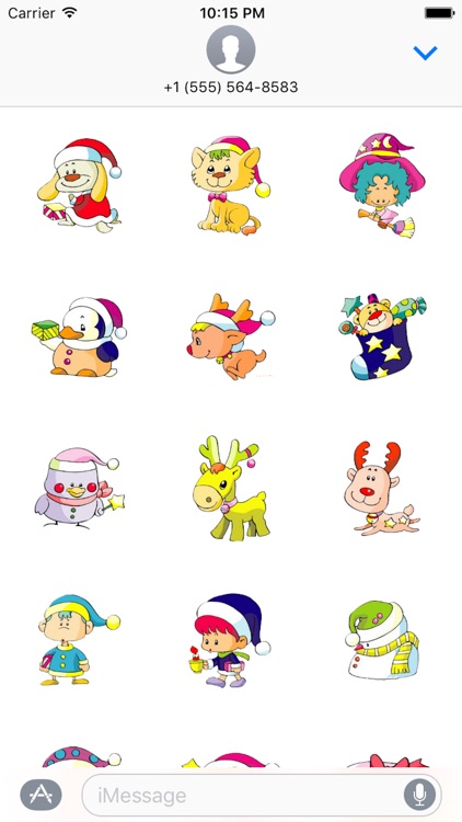 Christmas Emoji - Sticker