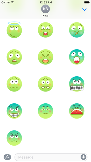 Urban Zombie Emoji 60+ Stickers(圖5)-速報App