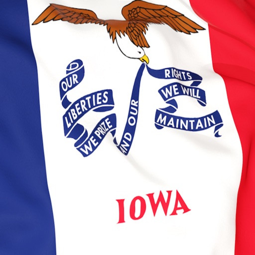 Iowa Flag Stickers icon