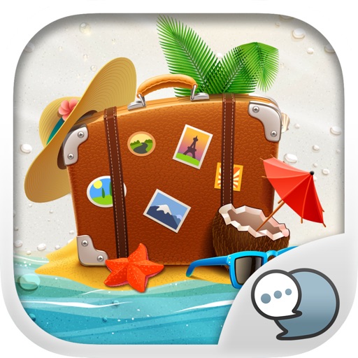 Holiday Emoji Stickers Keyboard Themes ChatStick icon