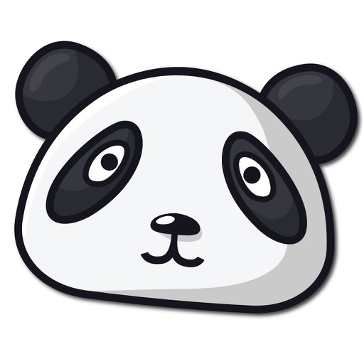 Bamboo Panda Stickers