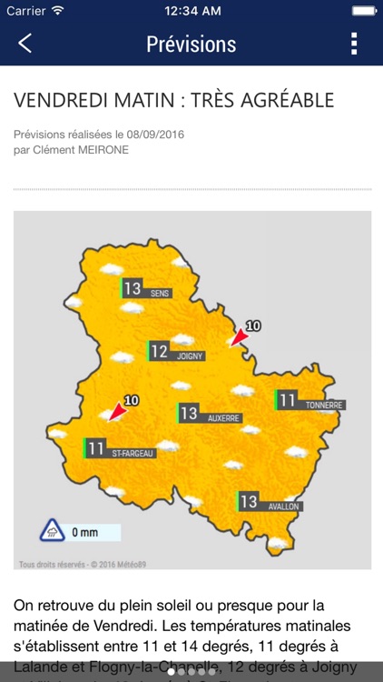 Météo 89