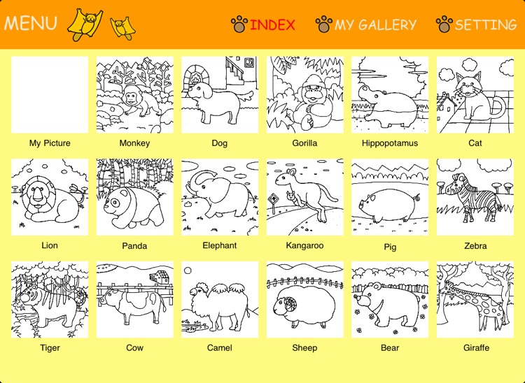 Animal Coloring  ~Pets and wildlife~ screenshot-4