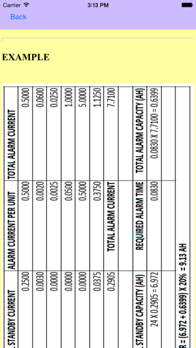 How to cancel & delete Fire Alarm Systems Backup Power Calculations Guide from iphone & ipad 1