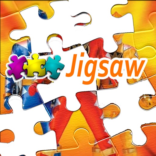 Jigsaw Puzzles Kid Power Rangers Dino Edition iOS App