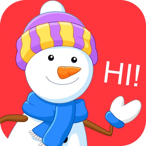 Snowman Emoji - Winter Sticker Pack for iMessage