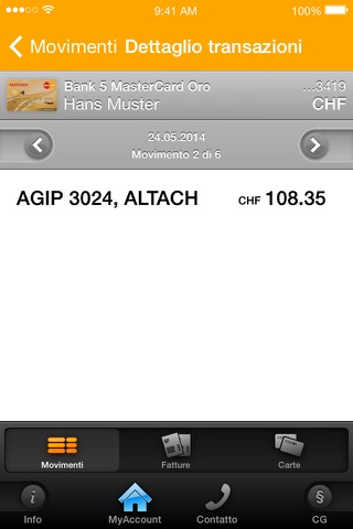 MyAccount Mobile Viseca screenshot 4