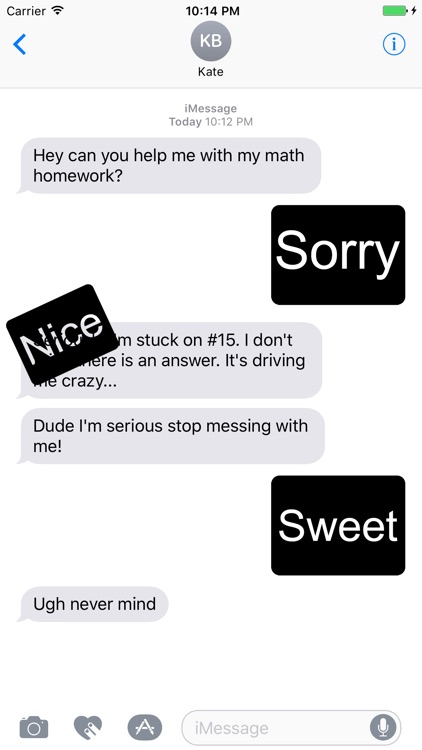 Blackout Text