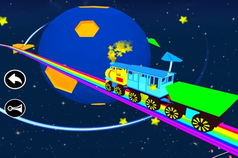Timpy Train In Space - Free Toy Train Game For Kids in 3D screenshot 2