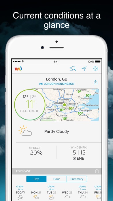 Weather Underground Screenshot 1