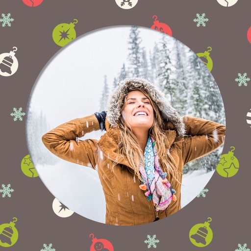 Creative Christmas Photo Frame Free Icon