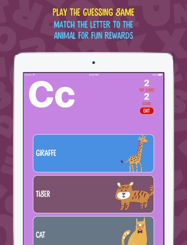 Cute Zoo ABC Lite screenshot 3