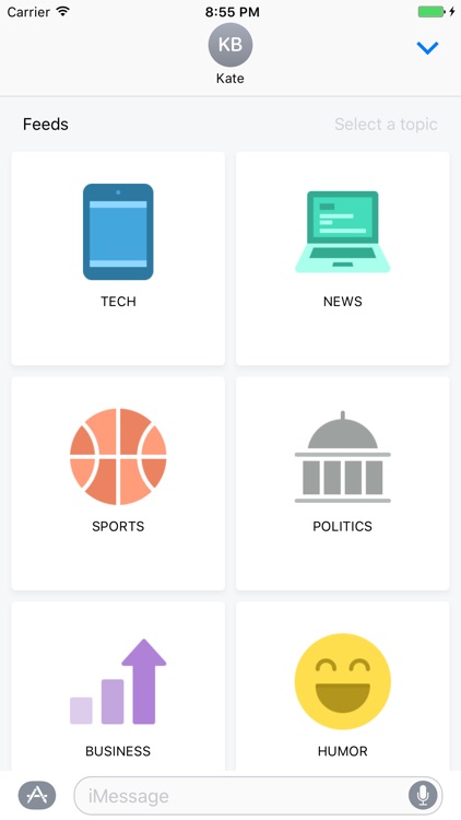 IM News: Share Updates in Sports, Tech, Politics