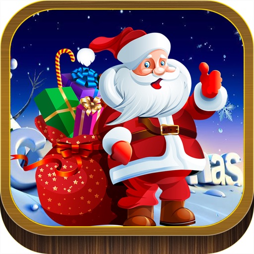 Santa Claus Photo Sticker Booth & Xmas Cards Maker Icon