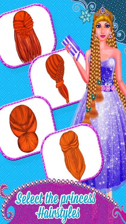 Fashion queen hairstyles salon – games for kids screenshot-3