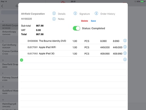 iMobile Sales screenshot 4