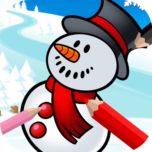 Merry Christmas Drawing Book icon