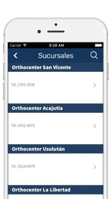 Screenshot 4 ORTHOCENTER EL SALVADOR iphone
