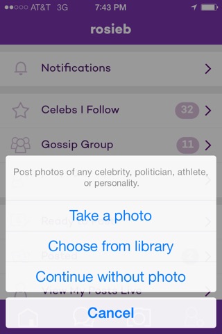 Pulse Celebrity Fan Community! screenshot 4