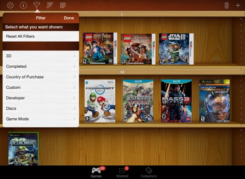 Video Games Manager Pro for iPad screenshot 4