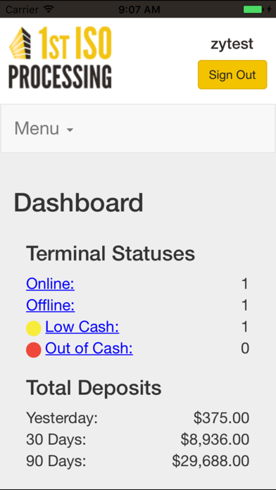 How to cancel & delete 1st ISO ATM Management from iphone & ipad 2