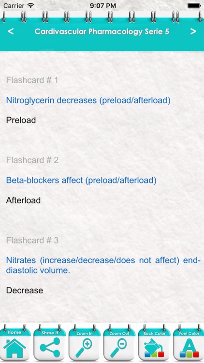 Cardiovascular Pharmacology 4500 Flashcards & Quiz screenshot-4