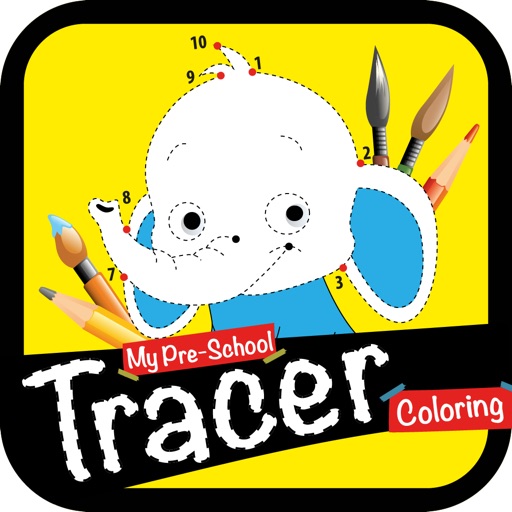 My Preschool Tracer Coloring icon