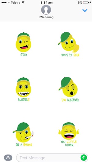 Aussie Slang Stickers(圖1)-速報App