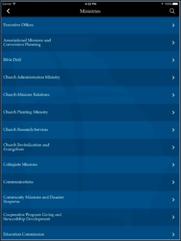 Georgia Baptist Mission Board screenshot 4